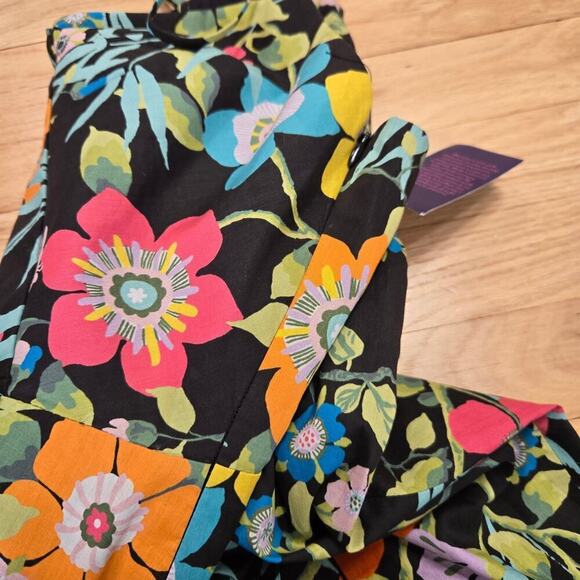 NWT J. Crew Liberty Pavilion Ruffle Floral Print Dress 4 - Picture 10 of 10